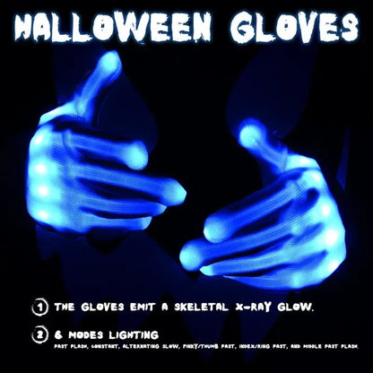 🎃Halloween Sale🎃Halloween Aesthetic LED Skull Mask - Plastic Cosplay Mask