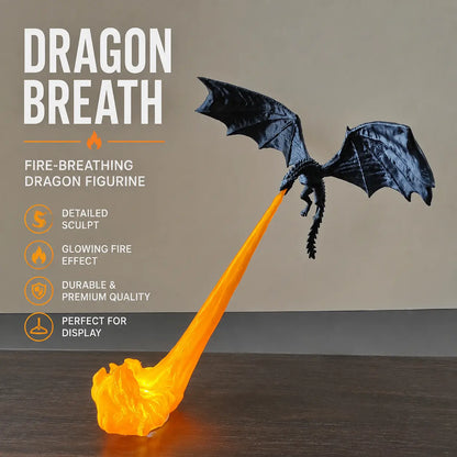 Dragon Flame Book Nook with LED Light, 3D Printed Fantasy Bookshelf Decor ✅