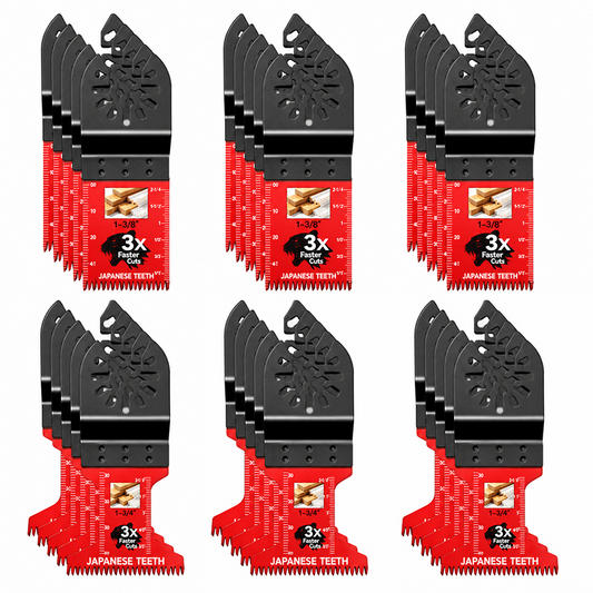Professional Teeth Oscillating Multi-Tool Blades 🪚