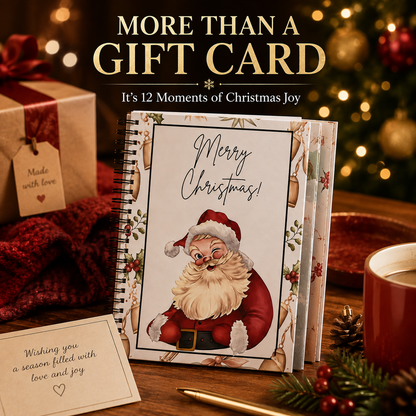 🎄Personalized Christmas Cash Holder Book – Creative Holiday Scavenger Hunt Gift 🎅