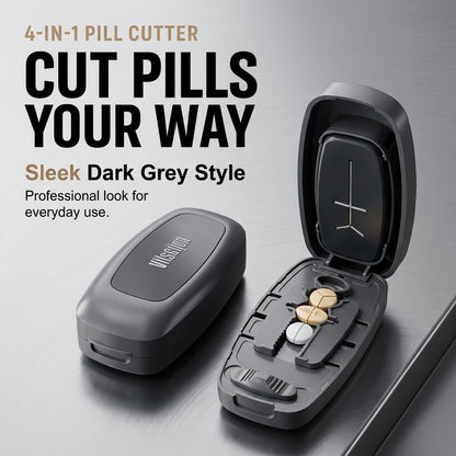 💊 Multifunctional Tablet Cutter & Splitter – Indispensable for Home Use ✨