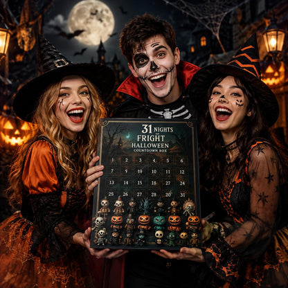 2026 Halloween Advent Calendar, 31-Day Blind Box Surprise Gift Set 🎃