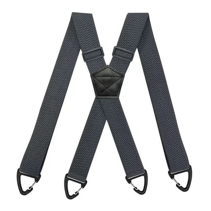 📢📢50% OFF !! ⏰Men's X-Back Suspenders with Hook Clips