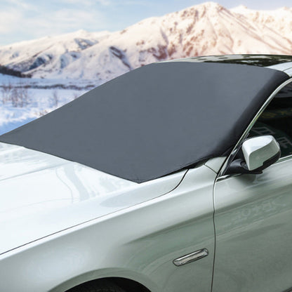🚗Limited Time Promotion 50% OFF ✨ 4-Layer Magnetic Windshield Car Cover - Thermal Insulation & Frost Protection with Easy Installation ❄️🔗