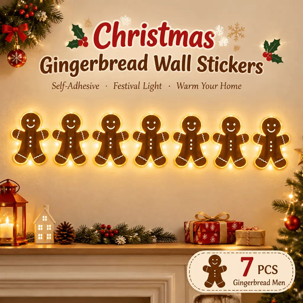 Hot sales🔥LED Santa & Reindeer Christmas Wall Decor