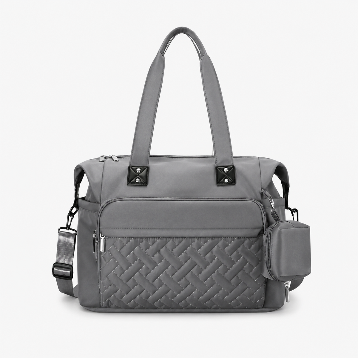 ✨ Chic Quilted Waterproof Large Capacity Travel & Lunch Tote Bag