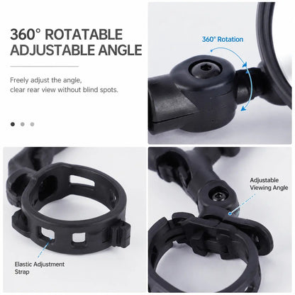 Bike Handlebar Rear View Mirror