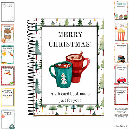 🎄Personalized Christmas Cash Holder Book – Creative Holiday Scavenger Hunt Gift 🎅