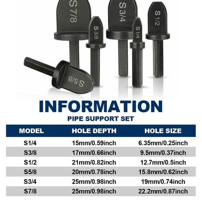 🔧 HVAC Copper Pipe Swaging Tool Set | Drill Bit Expander Kit for AC Repair