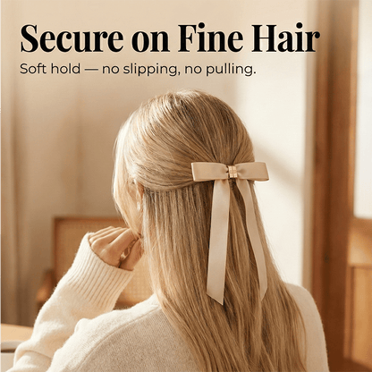 Buy 1 Get 1 Free🎀 The 'Instant Elegant': Magnetic Snap-On Bow Hair Clip