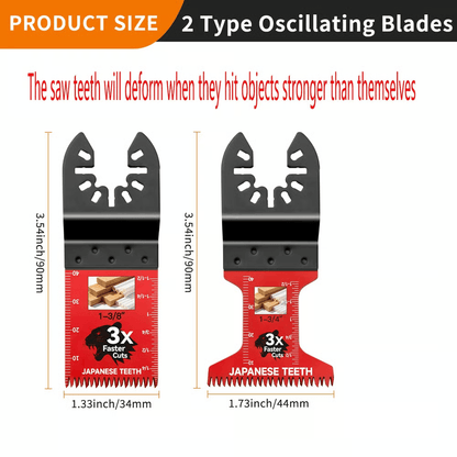 Professional Teeth Oscillating Multi-Tool Blades 🪚