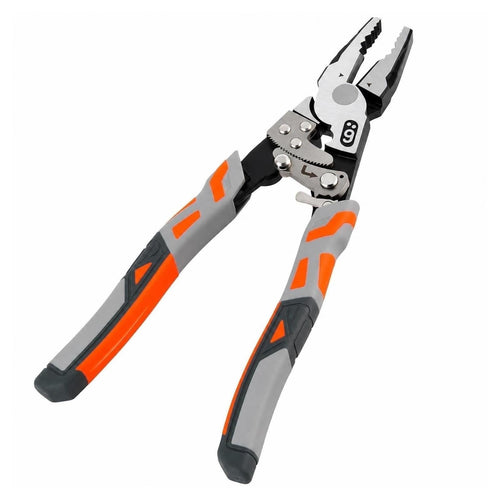 55-Steel Self-Locking Anti-Skid Ratchet Pliers | Heavy-Duty Wire Cutters & Holding Tool🔧⚙️