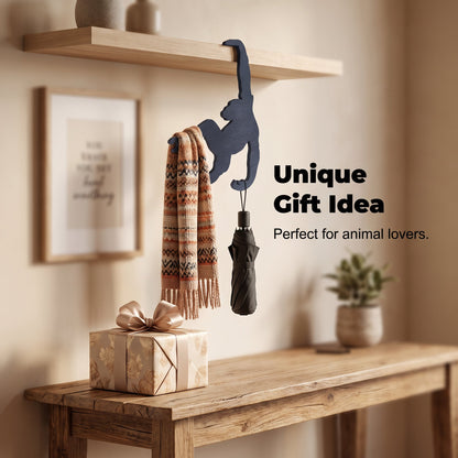 Gorilla Wooden Wall Hook, Heavy-Duty Organizer for Coats and Bags