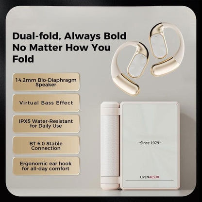 🔥Monster Ear Buds  - Headphones Bluetooth with Dual-Fold Design