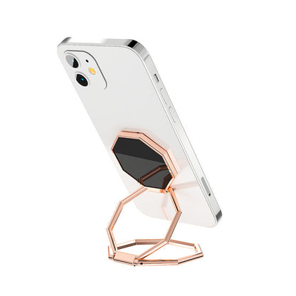 360° Rotating Foldable Phone Ring Holder Stand with Magnetic Mount Support