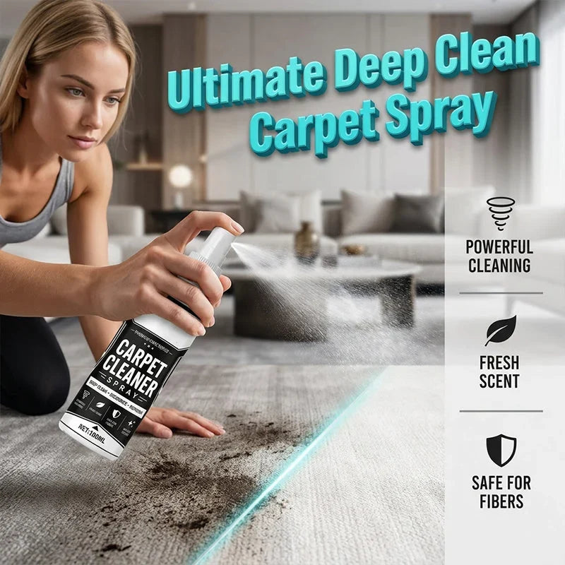 🏠 Deep Cleaning Carpet Cleaner Spray ✨