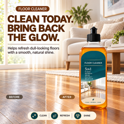 5-in-1 Floor Cleaner – Deep Clean, Odor Care, Shine & Surface Protection