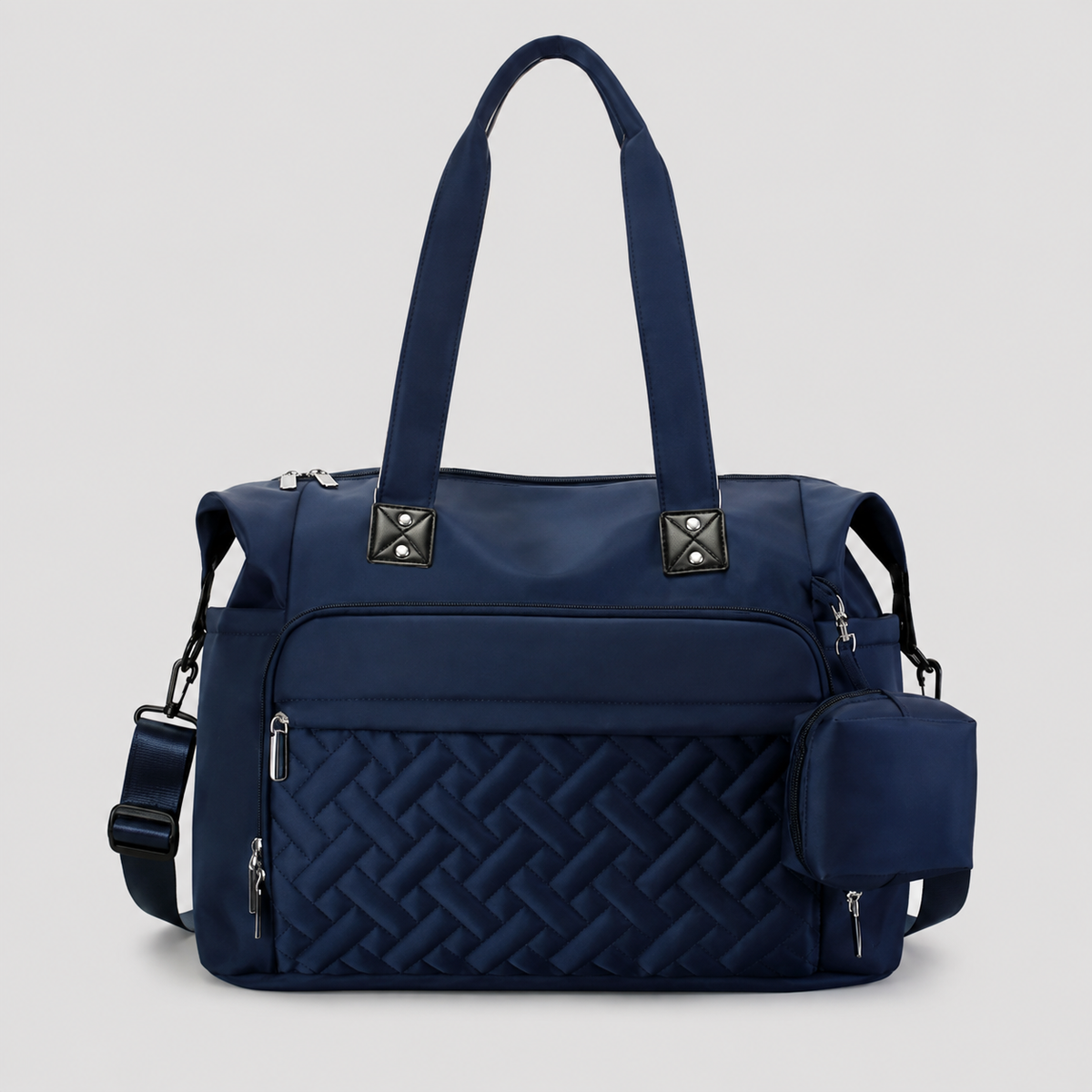 ✨ Chic Quilted Waterproof Large Capacity Travel & Lunch Tote Bag