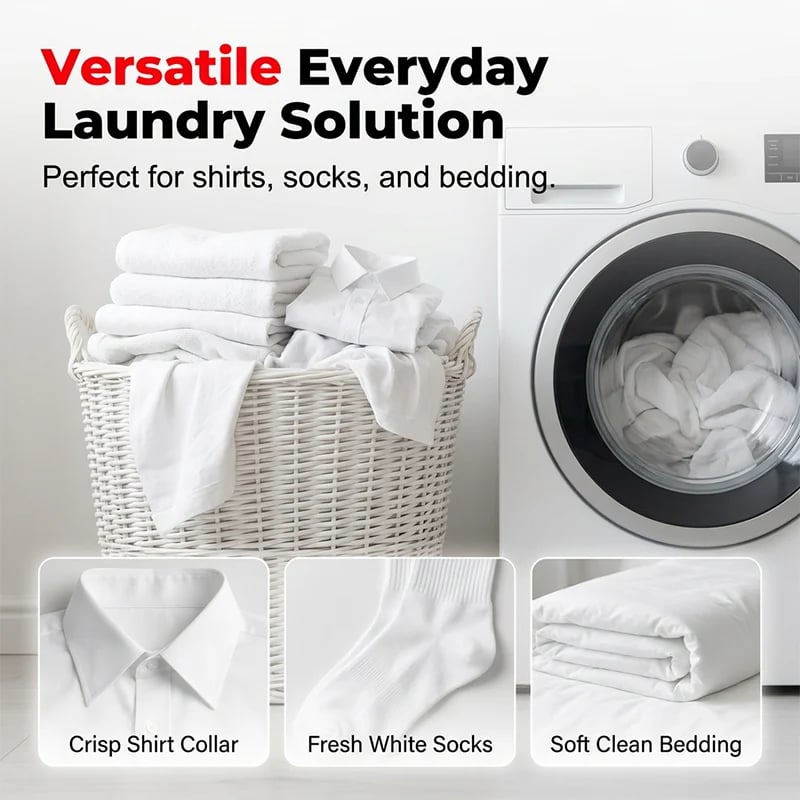 🔥💥 Deep Cleaning Laundry Whitening Sheets ✨🧺 Powerful Stain Remover Brightening Fabric Laundry Cleaning Sheets
