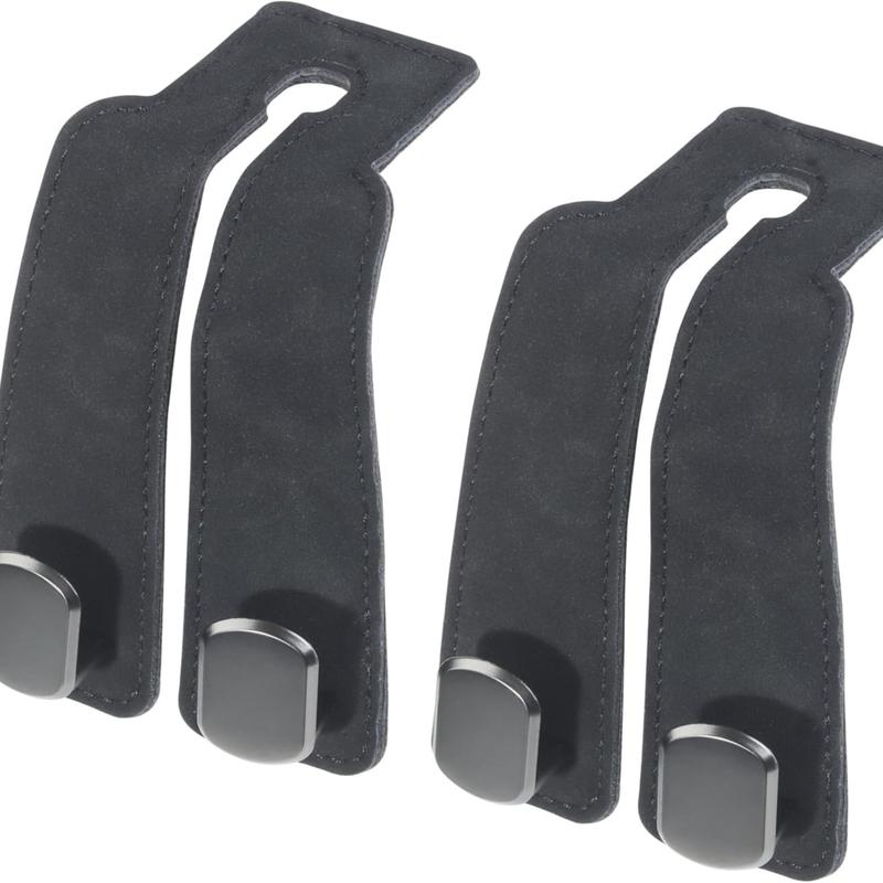 Car Seat Headrest Hooks, Heavy-Duty Purse & Grocery Bag Hangers ✅