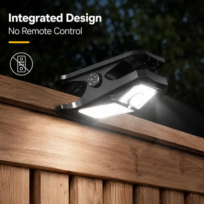 Solar Clip Light - Rechargeable Lithium Ion Battery