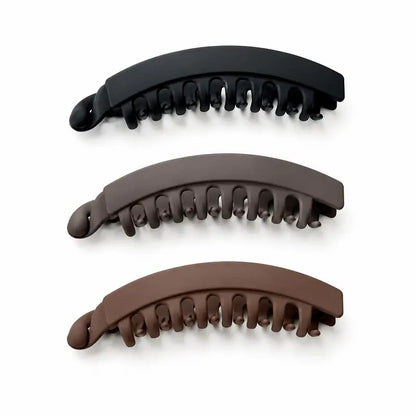 6 PCS Banana Hair Clips for Women, Cute and Stylish French Hair Claw Clips
