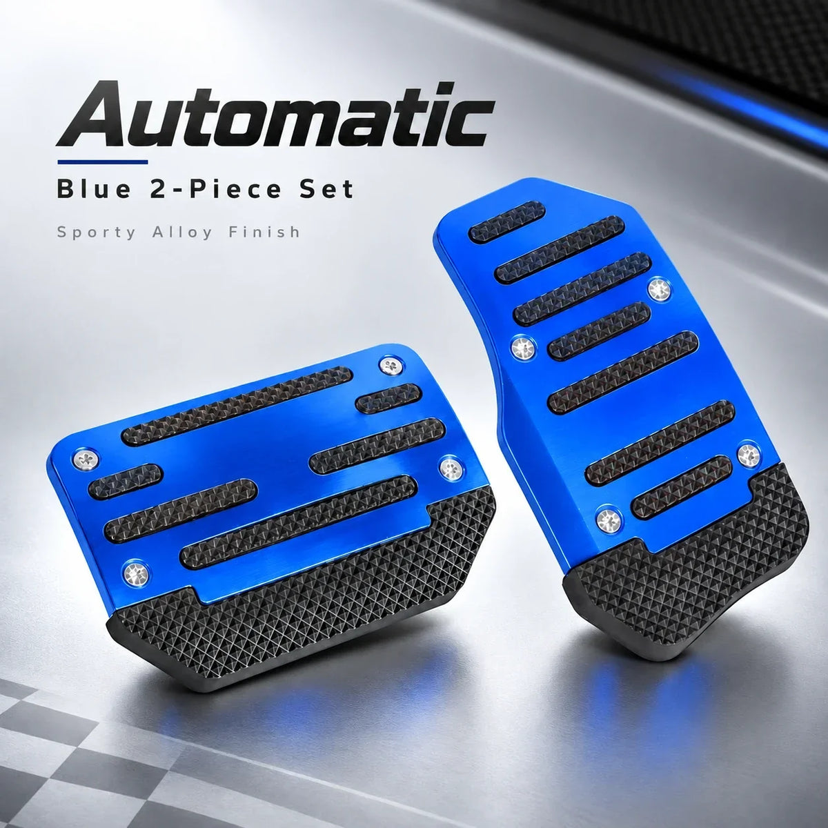 🚗 2PCS Non-Slip Gas & Brake Pedal Covers