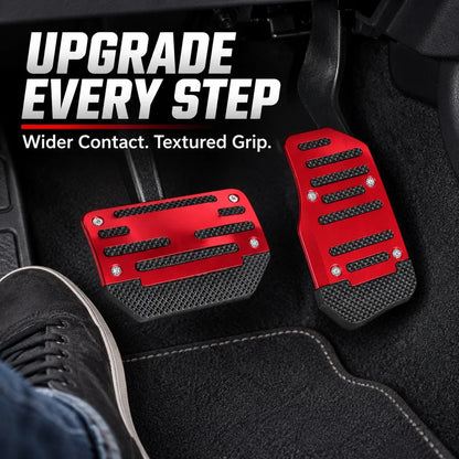 🚗 2PCS Non-Slip Gas & Brake Pedal Covers