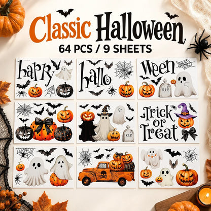 Halloween Wall & Window Stickers | Easy Spooky Decor