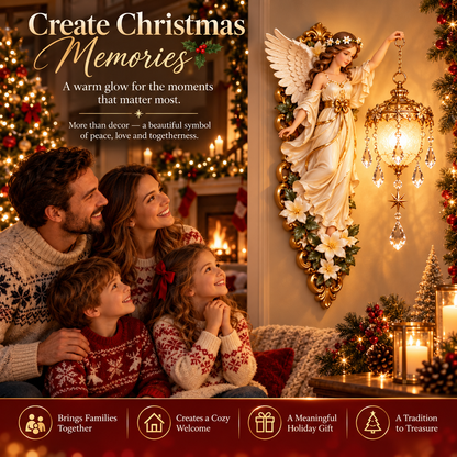 🪽 Guardian Angel Christmas Light – A Symbol of Hope, Love & Protection