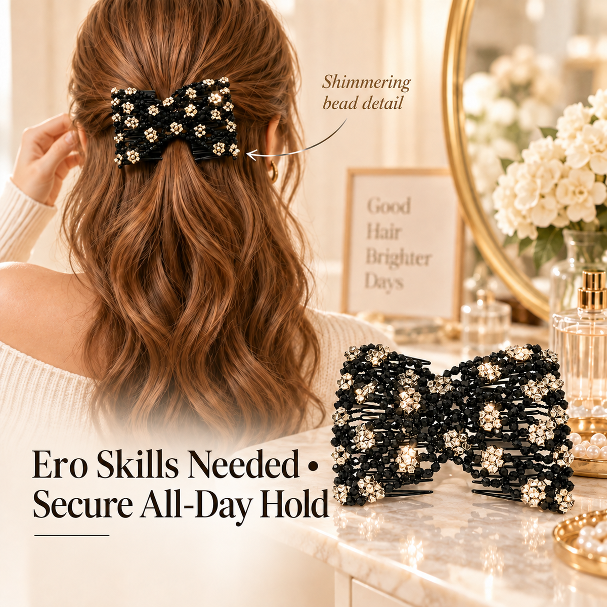🪄 Stretchy Magic Hair Clip & Easy Bun Maker Hair Accessory