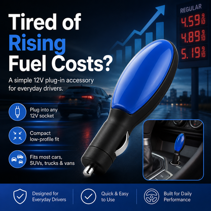 🚗 2026 New Upgrade FuelShark Device – Automotive Gas Saver for Cars & Trucks, Spill Saver
