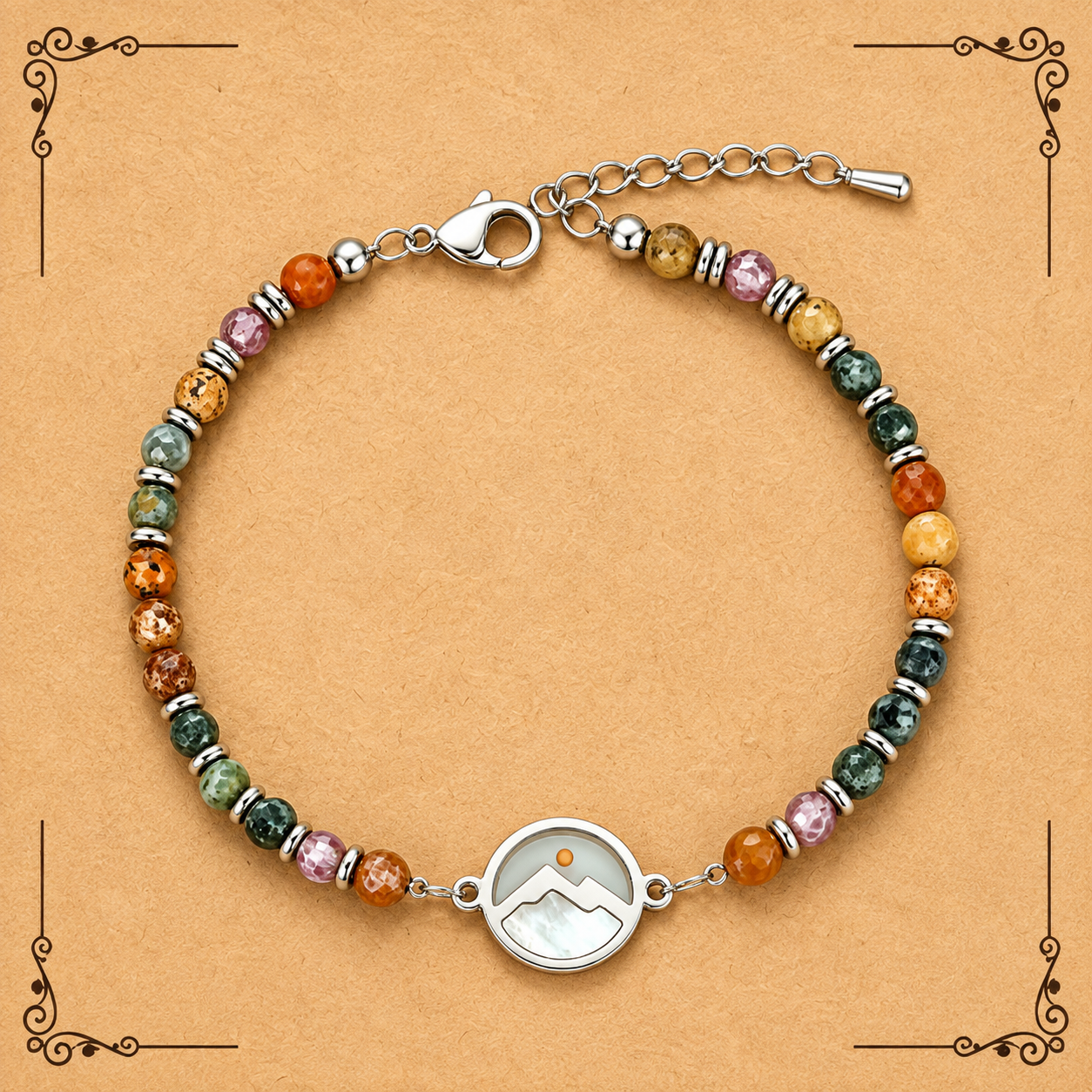 ✨ Mustard Seed Faith Mountain Bracelet | Inspirational Jewelry Gift for Her