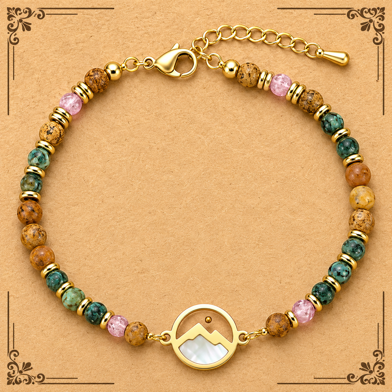 ✨ Mustard Seed Faith Mountain Bracelet | Inspirational Jewelry Gift for Her