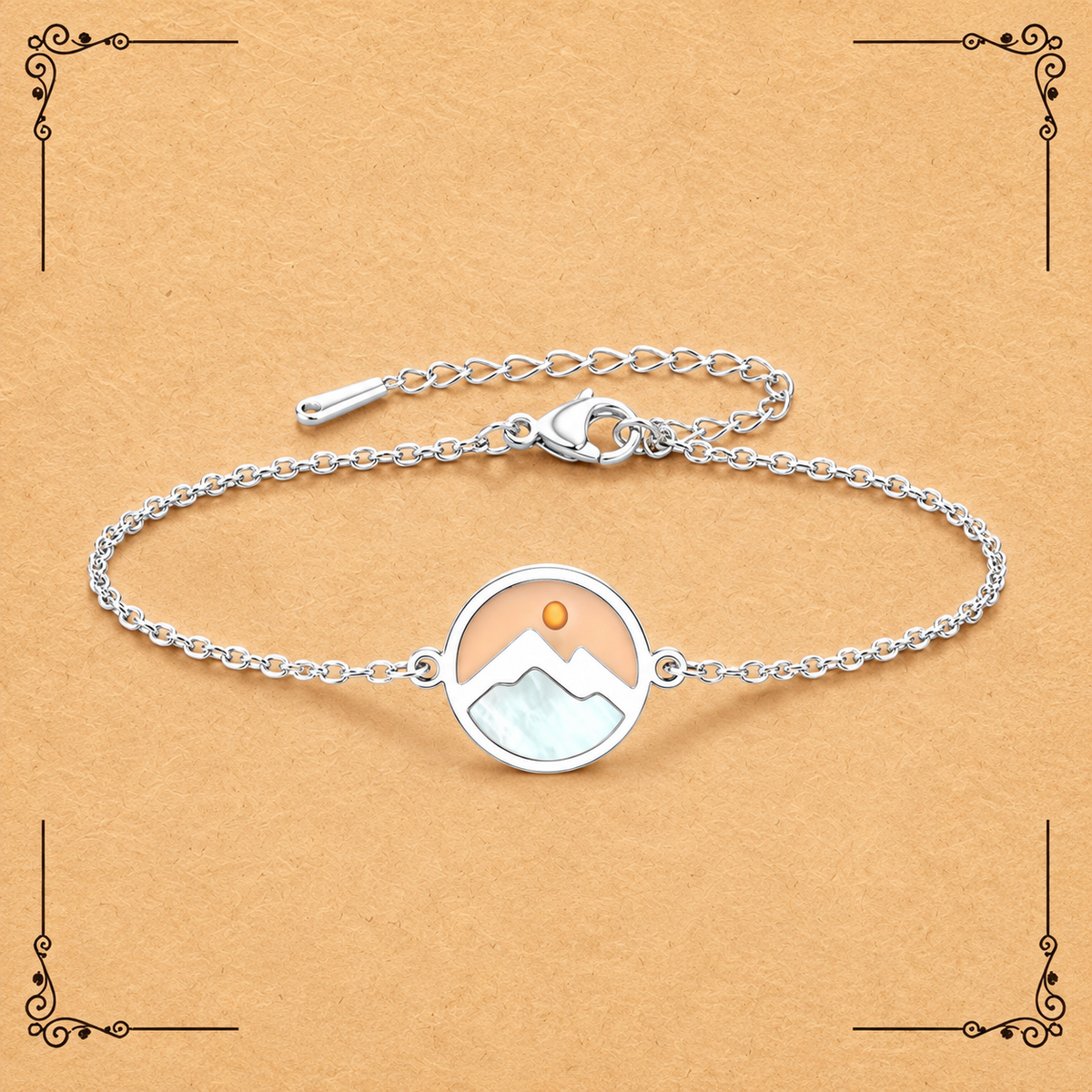 ✨ Mustard Seed Faith Mountain Bracelet | Inspirational Jewelry Gift for Her