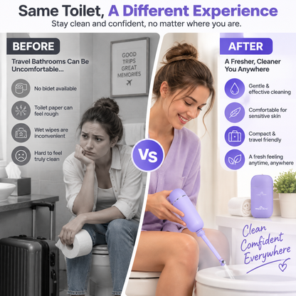 💧 Portable Bidet Bottle – Stay Fresh Anywhere With Gentle Personal Hygiene On The Go