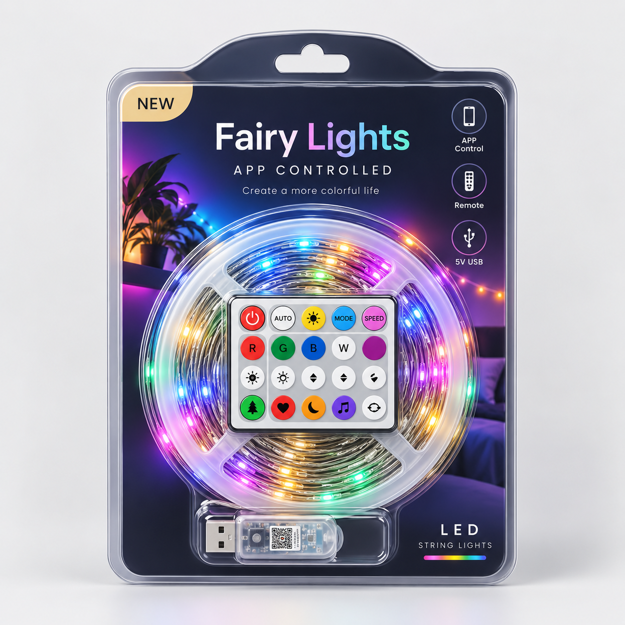 🎅Early Christmas 49% OFF - Smart Rainbow LED Permanent Outdoor Light - Smartlight 🎁