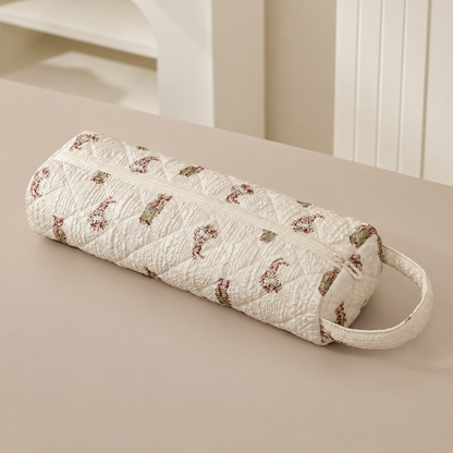 Quilted Travel Hair Tool & Blow Dryer Organizer Bag 👜🔥