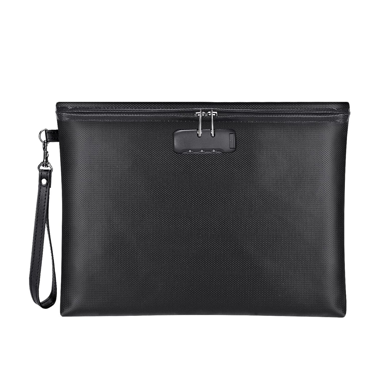 Fireproof Document Bag – Waterproof File Organizer for Cash, Passport, Legal Documents & Valuables