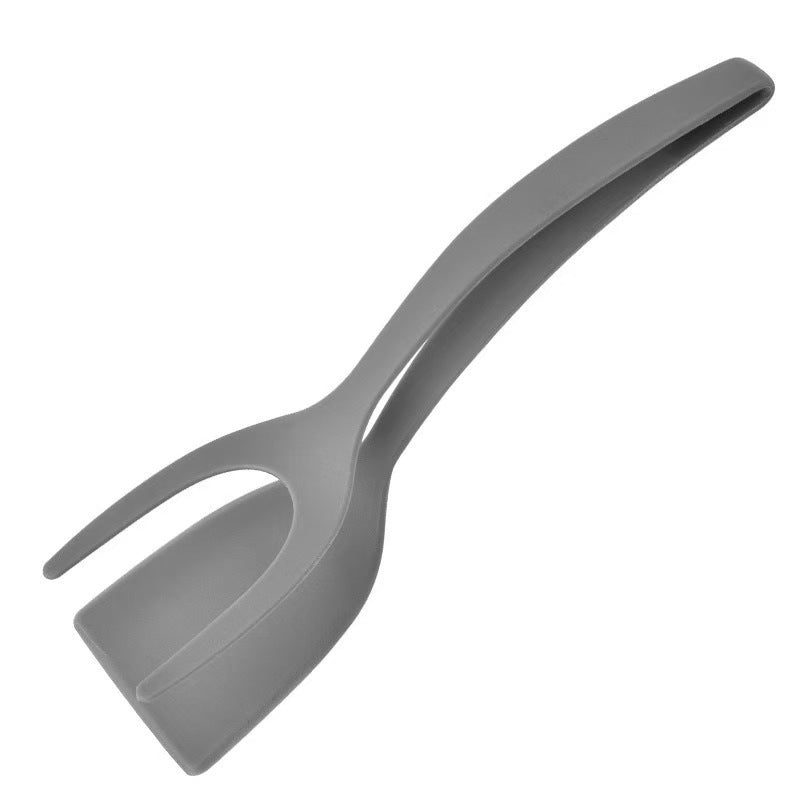 🍳  2-in-1 Spatula Clip – Heat-Resistant Silicone & Non-Slip Handle – Kitchen Cooking Essential 🔥