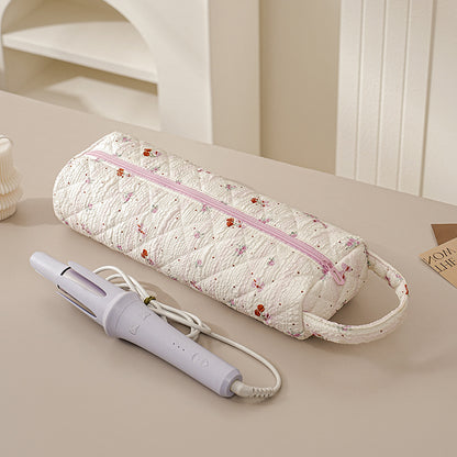 🎒Quilted Multi‑Purpose Storage Bag, Portable Zipper Cosmetic Makeup Pouch with Handle