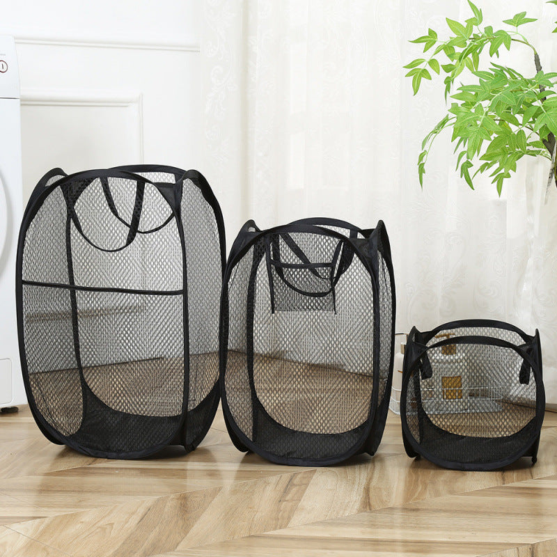 🔥Buy 1 Get 1 Free🧺Foldable Pop‑Up Mesh Laundry Basket｜Large Capacity & Space‑Saving
