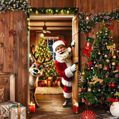 Last day 50% OFF🌟2026 3D Christmas front door decoration