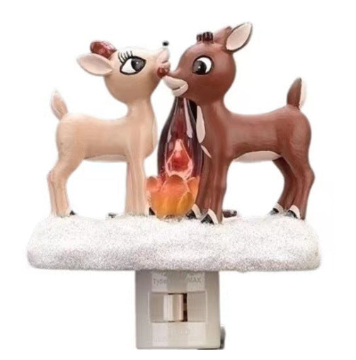 🎄 Santa & Mrs. Claus Christmas Plug-In Night Light