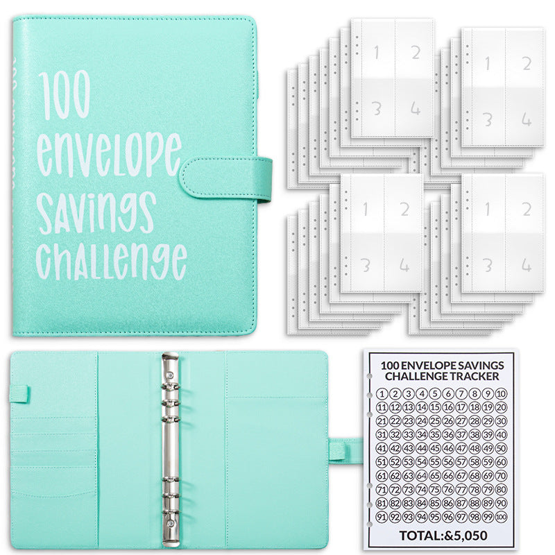 $5,050 Savings Challenge Binder
