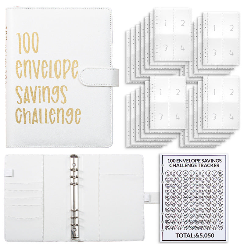 $5,050 Savings Challenge Binder