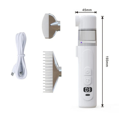 ⏰LIMITED TIME PRICE🔥Electric Pet Grooming Comb🐕Keep your furry friends away from mites, fleas and tangled fur！