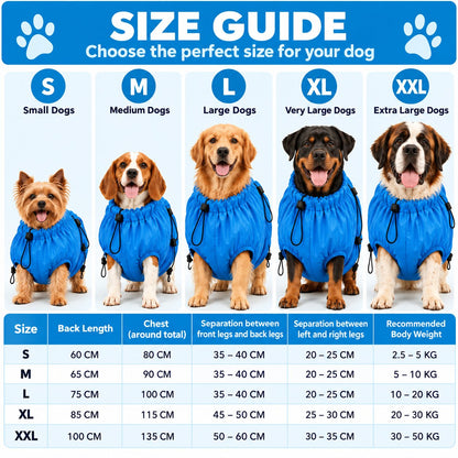 🐶 Quick-Drying Pet Drying Bag – Connects to Any Hair Dryer for a Faster, Cleaner & More Comfortable Drying Routine
