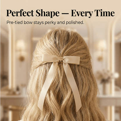 Buy 1 Get 1 Free🎀 The 'Instant Elegant': Magnetic Snap-On Bow Hair Clip