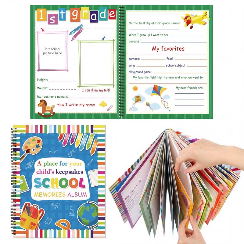 📚 All-Grade School Memory Album | Record Every Kid’s School Milestones🎓